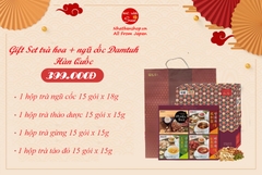 Gift Set trà hoa + ngũ cốc Damtuh Hàn Quốc