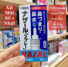 THUỐC XỊT MŨI NAZAL NHẬT BẢN 30ML