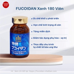 Fucoidan xanh Kanehide Bio 180 viên Nhật Bản