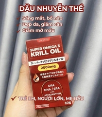 Dầu Nhuyễn Thể Siêu Omega 3 - Super Krill Oil Omega 3