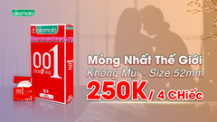 Bao Cao Su Okamoto 0.01 Zero One Made In Japan