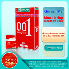 Bao Cao Su Okamoto 0.01 Zero One Made In Japan