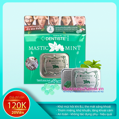 Kẹo Ngậm BJ Phòng The Mastic Mint Chính Hãng Hộp 20 Viên
