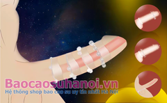 Vòng Silicon Có Bi Màu Trắng Siêu Mềm Chống Tuột