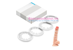 Vòng Silicon Có Bi Màu Trắng Siêu Mềm Chống Tuột