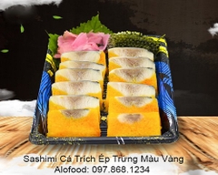 SASHIMI CÁ TRÍCH NHẬT ÉP TRỨNG - MÓN NGON MANG LẠI 