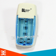 Bộ Sạc Pin Đa Năng 9V/AA/AAA BLuebaby BL-101 Cao Cấp