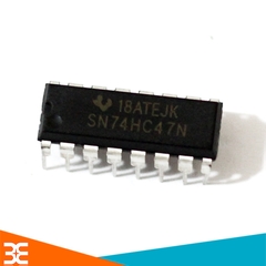 SN74HC47 BCD to 7-Segment Decoder/Driver with Open-Collector Outputs