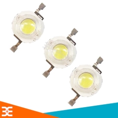 Bộ 3 Led Công Suất 1W Sáng Xanh Lá ( Tặng 3 Đế Tản Nhiệt - Chưa Hàn )