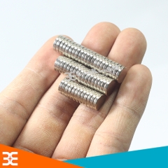 Bộ 3 Viên Nam Châm Đất Hiếm 10x3mm Không Lỗ