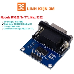 Module RS232 TO TTL Max3232 3V3-5V