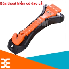 Búa Thoát Hiểm-Đập Kính Thoát Hiểm (Có Dao Cắt)