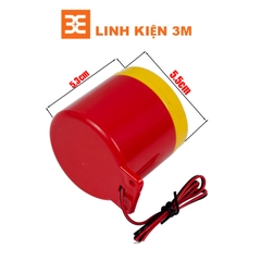 Còi Hú Báo Động 12V - Còi Hú Cảnh Sát