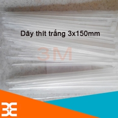 Dây Thít, Dây Buộc, Dây Lạt 3x150mm Túi 1000 Sợi