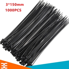 Dây Thít Đen 3X150mm Gói 1000PCS