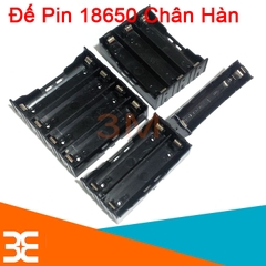 Đế Pin 18650 Chân Hàn Riêng Biệt