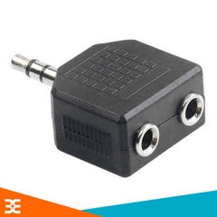 Jack Chia Audio 3.5mm 2 Cổng Ra