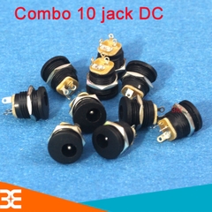 Jack DC 5.5x2.1mm - Có Ốc Vặn