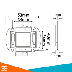 Led Công Suất 50W Vàng Ấm 12VDC