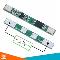 Module Bảo Vệ Quá Dòng Quá Áp Pin 18650 3.7V 3A 1S