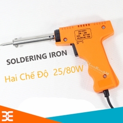 Mỏ Hàn Nhiệt Dạng Súng Soldering IRON Hai Chế Độ 25W/80W