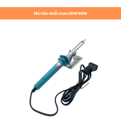 Tay hàn nhiệt, mỏ hàn thiếc SOLDERRING IRON 220v 60w hàn linh kiện điện tử 3m