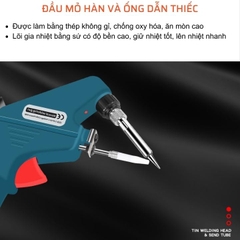 Mỏ hàn thiếc tự động đẩy thiếc hàn G10-10 220V 60w 100w Linh kiện điện tử 3M