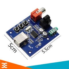 Module Giải Mã Card Âm Thanh PCM2704 USB