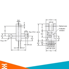 Cảm Biến Quang EE-SX672