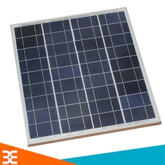 Tấm Pin Năng Lượng Mặt Trời 18V 35W Polysilicon (Khung Nhôm) - 518x457x17mm