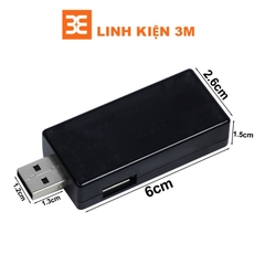 USB Đo Dòng - Đo Áp V2 3V-9V 3A