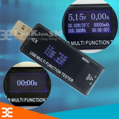 USB Đo Dòng - Đo Áp Tester V4 4V-30V 3.5A MX16