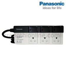 Ổ CẮM 3 Ổ VÀ 3 CÔNG TẮC PHỤ PANASONIC WCHG28334