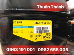 Máy nén tủ lạnh SC15G (R134) 3/8HP 280W/220V