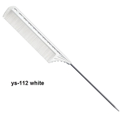 Lược cắt tóc, lược chải hóa chất YS park YS-112 white