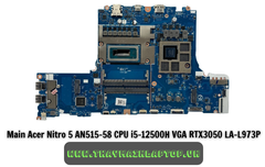 Main Acer Nitro 5 AN515-58 CPU i5-12500H VGA RTX3050 LA-L973P