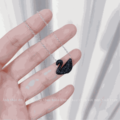 Dây chuyền Thép Titan không gỉ thiên nga đen TN01