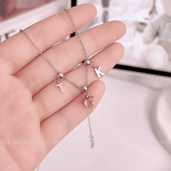 Dây chuyền Chữ BẠC CT33