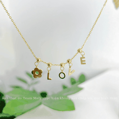 Dây chuyền Chữ BẠC CT33