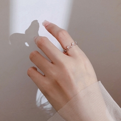 NHẪN VƯƠNG MIỆN BẠC NHỎ B46