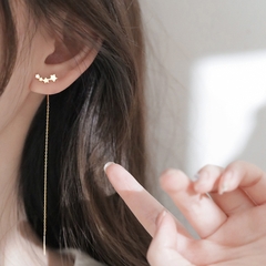 BÔNG TAI BẠC 4 NGÔI SAO B17