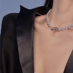 Vòng cổ ngọc trai nhân tạo hottrend Mely L08