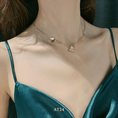 Dây chuyền bướm basic đơn giản dành cho nữ phong cách Hàn Quốc AT24