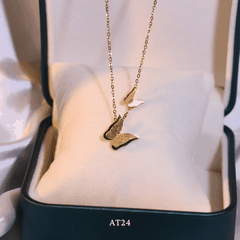 Dây chuyền bướm basic đơn giản dành cho nữ phong cách Hàn Quốc AT24