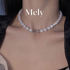 Vòng cổ ngọc trai nhân tạo hottrend Mely L08
