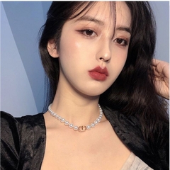Vòng cổ ngọc trai nhân tạo hottrend Mely L08