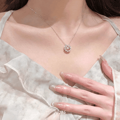 Dây chuyền đính đá hình nơ TT125