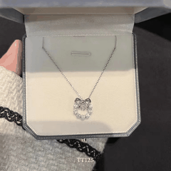 Dây chuyền đính đá hình nơ TT125