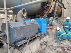 Cung cấp và thay thế bộ vành răng, bánh răng chủ động, hộp giảm tốc cho nhà máy xi măng La Hiên