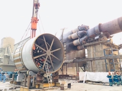 Cung cấp và thay thế vỏ lò và vành băng đa cho xi măng Hà Tiên